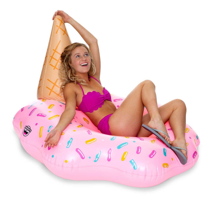 Giant Melting Ice Cream Pool Float